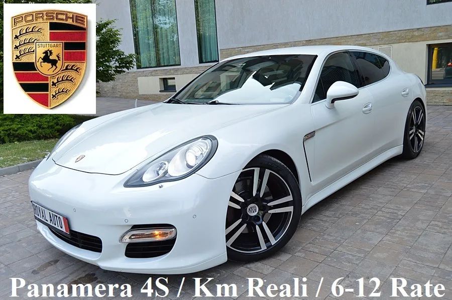 Porsche Panamera KM 100% Reali / Fara Daune / Rate 6-12 Luni