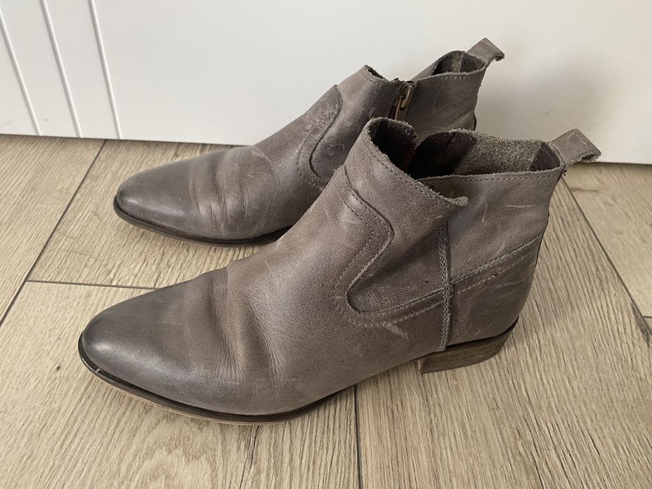 ghete piele marimea 36 (tezyo) mai mult 35,5