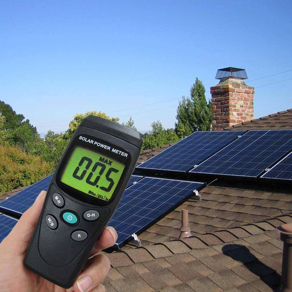 Уред за измерване на слънчева енергия и радиация T206