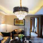 Candelabru Cristal BLACK PANTHER 300mm De Lux *LA OFERTĂ*