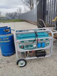 Generator curent 3kw 220 v nou alimentare mixta benzina sau GPL