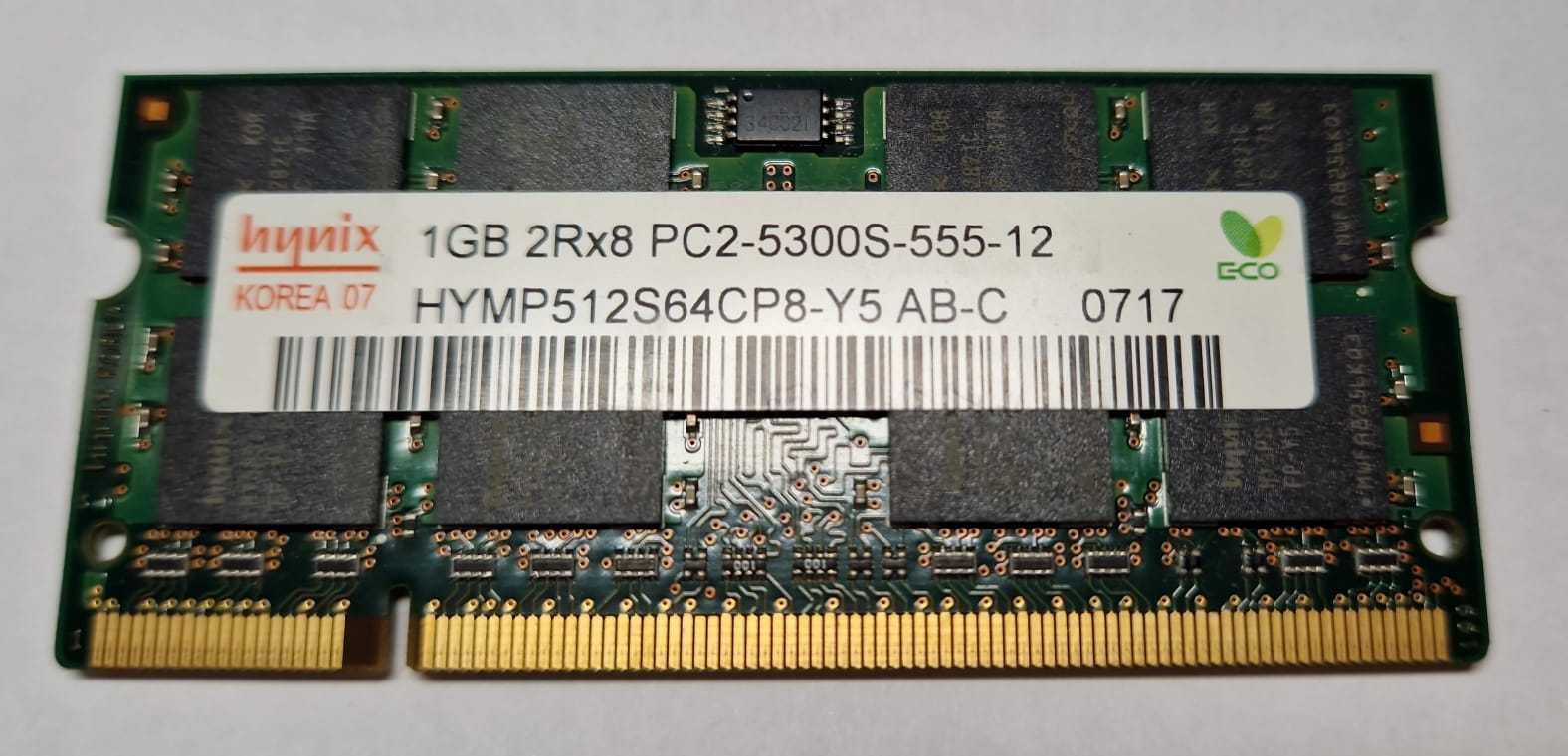 Оперативная память DDR2 1Gb - 2 000 тнг / 512 Gb - 1000 тнг / б/у