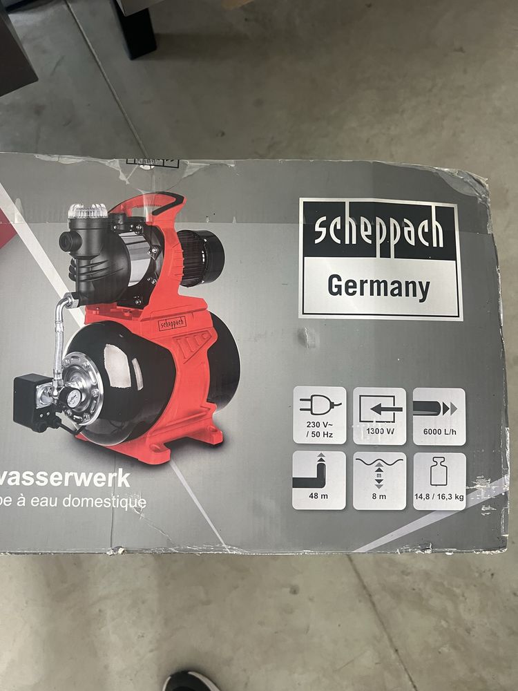 Хидрофор Scheppach 1300W , 1000W , Güde 600W