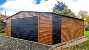 Garaj modular pe structura metalica