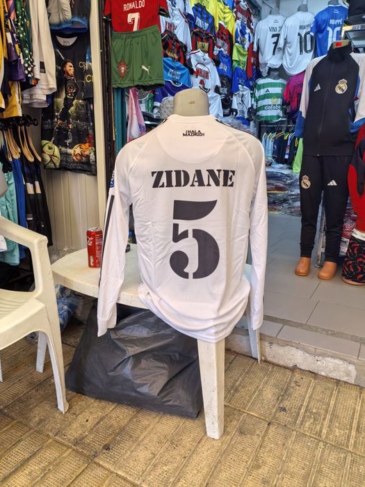 Тениска с дълъг ръкав Zidane, Real Madrud