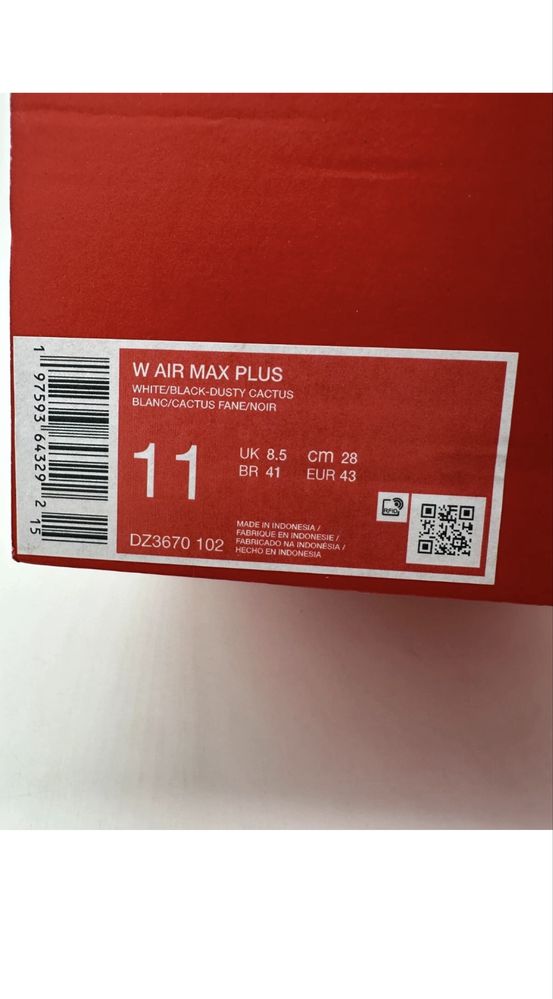Nike air max plus tn 43