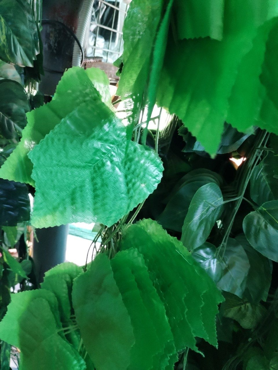 Зелень листь пластик Китай