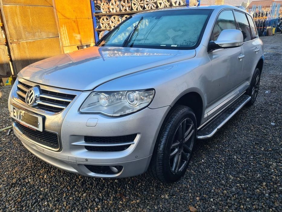 Capota Volkswagen Touareg 7L facelift 2007 - 2010 SUV 4 Usi ARGINTIU (829)