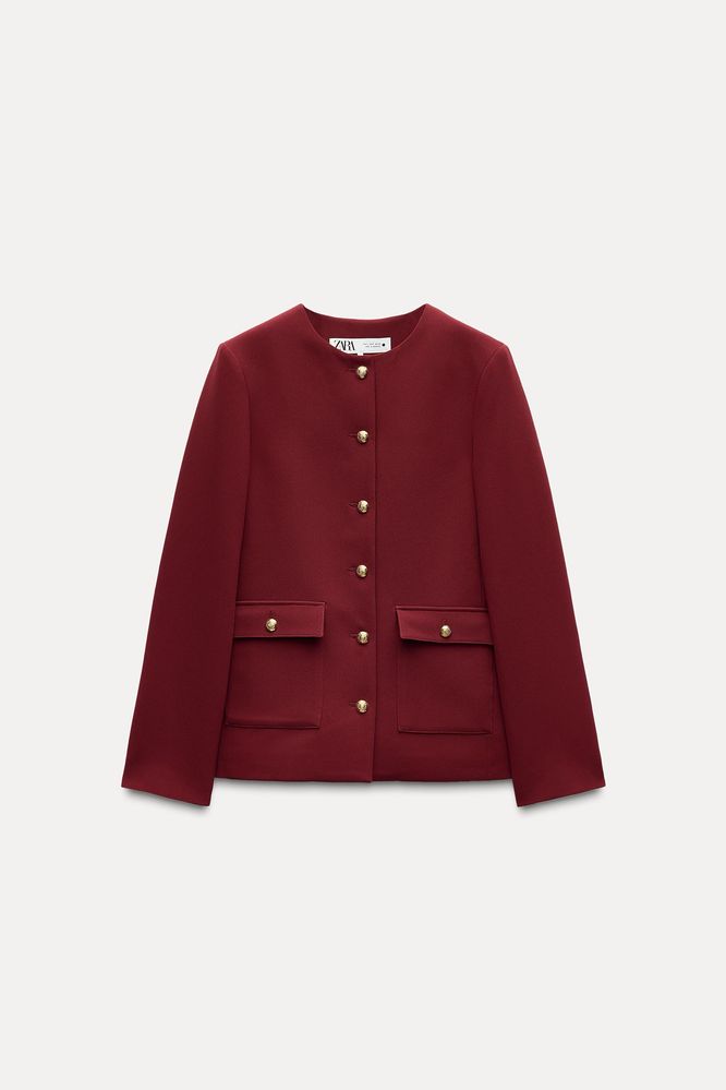 Пиджак Zara с этикеткой