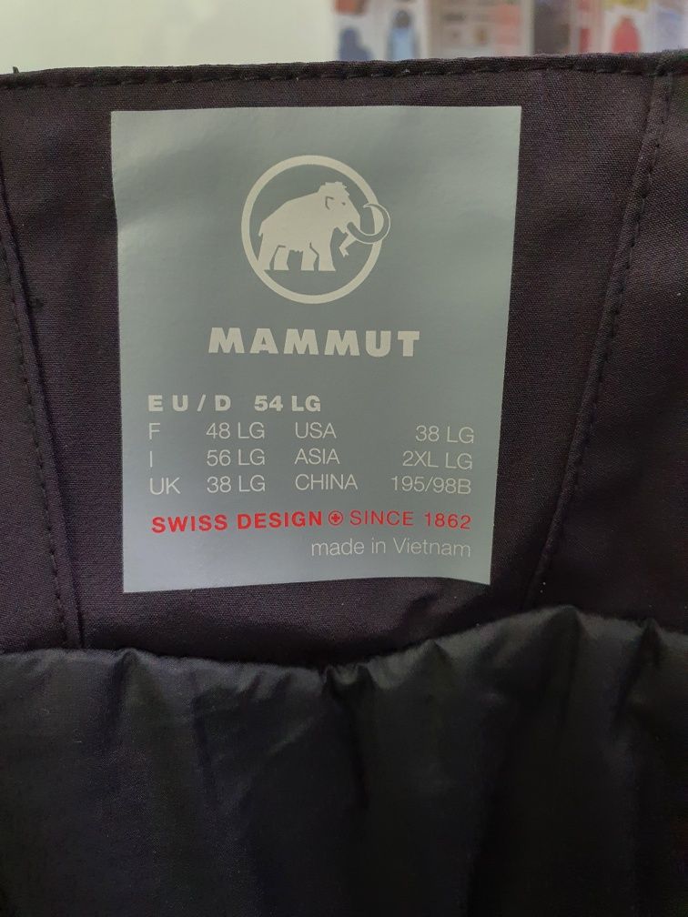 Pantaloni Ski Mammut Stoney Men XL