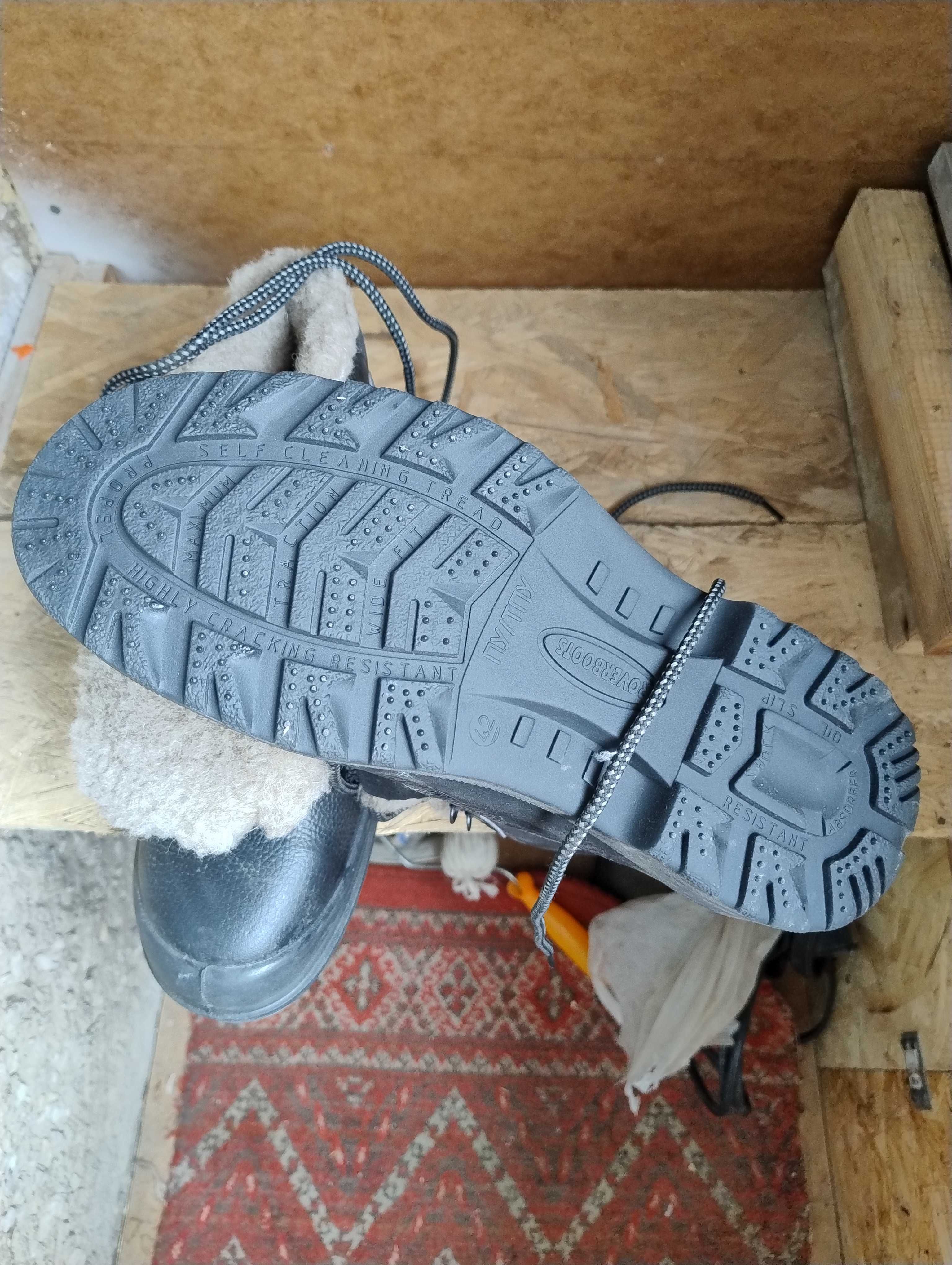 Рабочие ботинки зимние