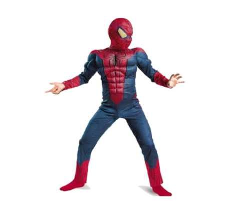 Costum Spiderman cu mușchi pentru copii avem de la 3 ani până 8 ani