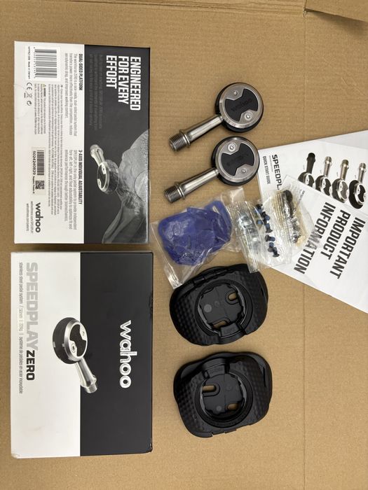 Pedale si plăcuțe  Wahoo Speedplay Zero sosea, full box,noi