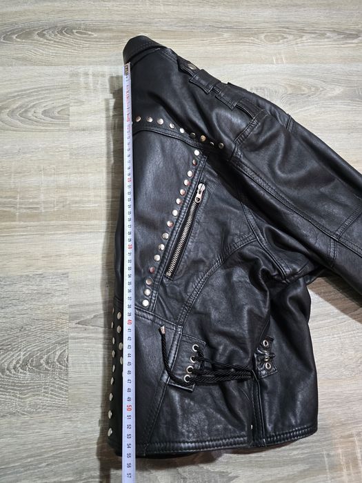 Geaca dama din piele rock moto