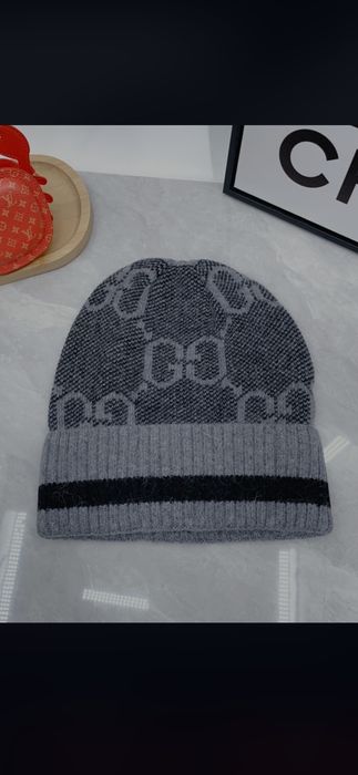 Fes Gucci model 2026, lână, par de iepure