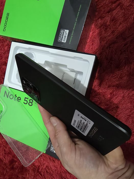 -Doogee Note 58Pro, Nou, 128Gb, 8Ram+24 extins, 0 cicluri incarcare, n