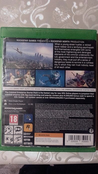 Vând GTA V pentru xbox