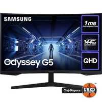 Monitor curbat SAMSUNG Odyssey G5 LC32G55TQBUXXU 32" | UsedProducts.ro