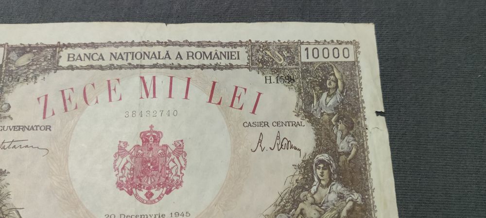 Bancnota 10000 lei din 1945