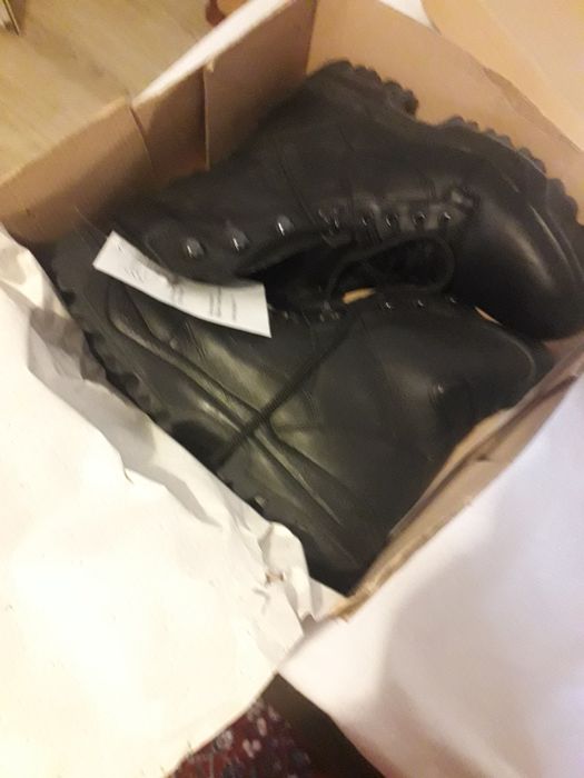 Полицейски зимни боти-ест.кожа 44