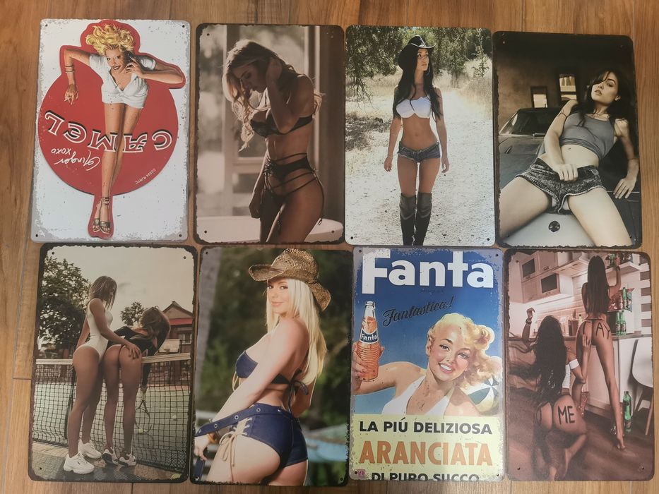 Tablii retro reclame vintage garaj