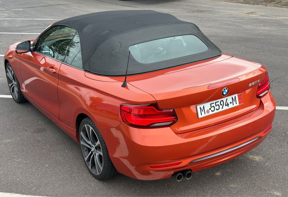 BMW Seria 2 F23 cabrio 220d 190 CP Euro6 B47 Automat Xenon Piele Jante