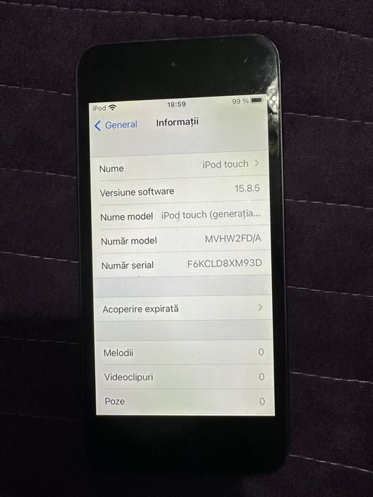 IPOD touch APPLE 32 G, generatia 7