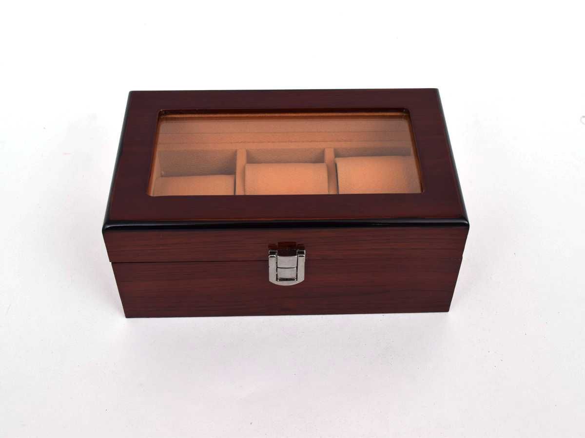 Кутия за часовник Кутия за 12 броя часовници Куфар за часовници