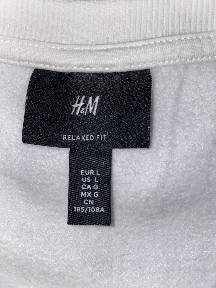 Bluza alba H&M marimea L