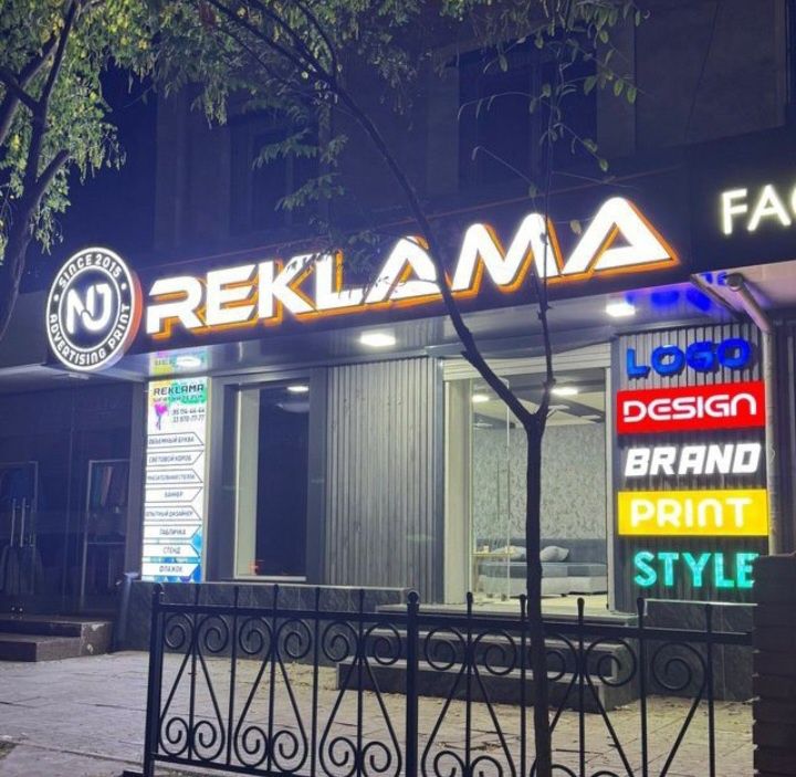 Tashqi reklama ishlarini qilamiz