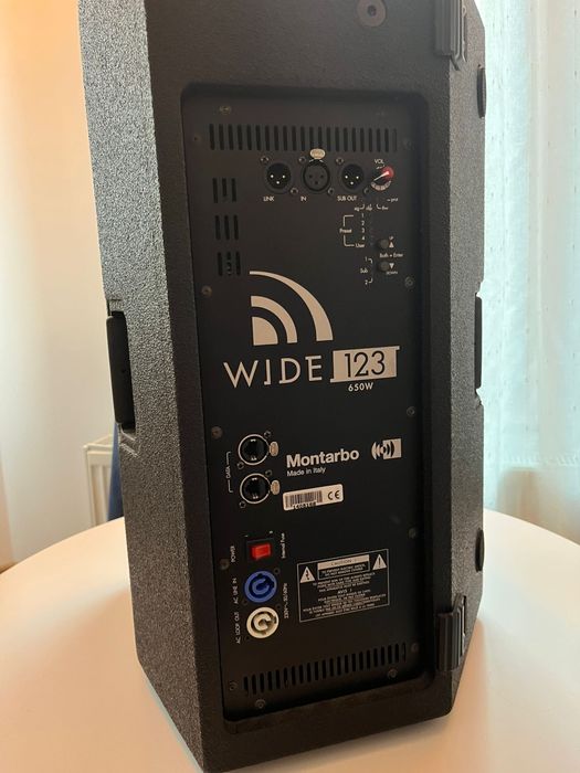 Montarbo Wide123 boxa monitor activ