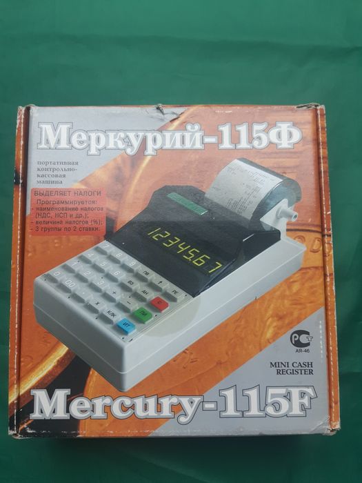 Кассовая машина Меркурий 115ф
