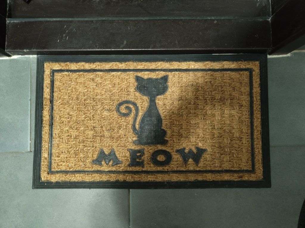 Covoraș intrare "meow"