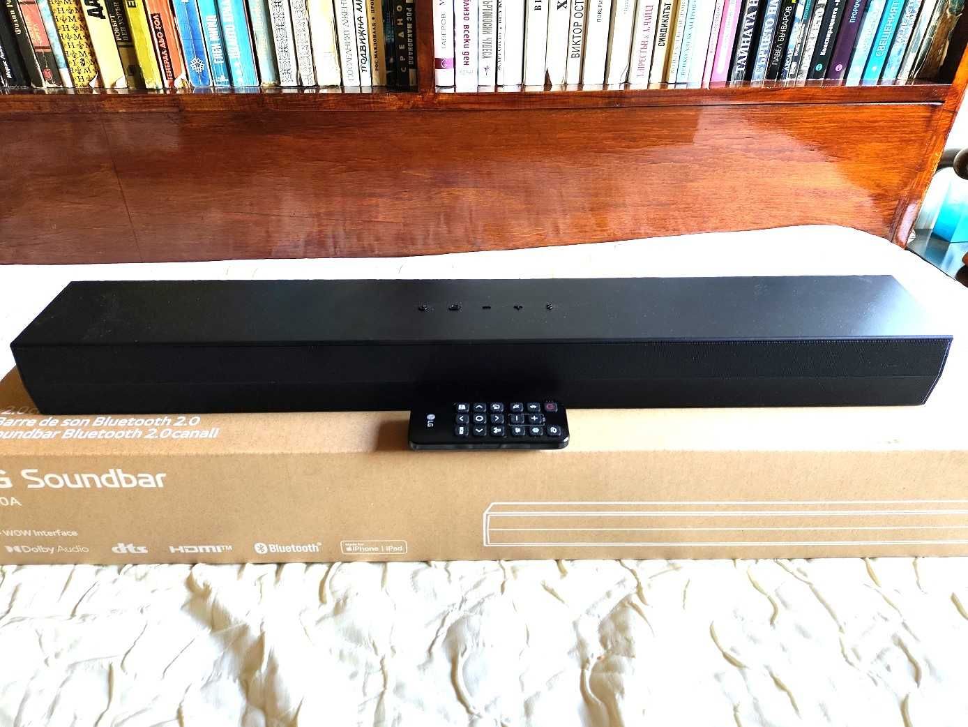 LG S20A саундбар/soundbar, 2,0 ch, Dolby, DTS, 50 W, HDMI-ARC