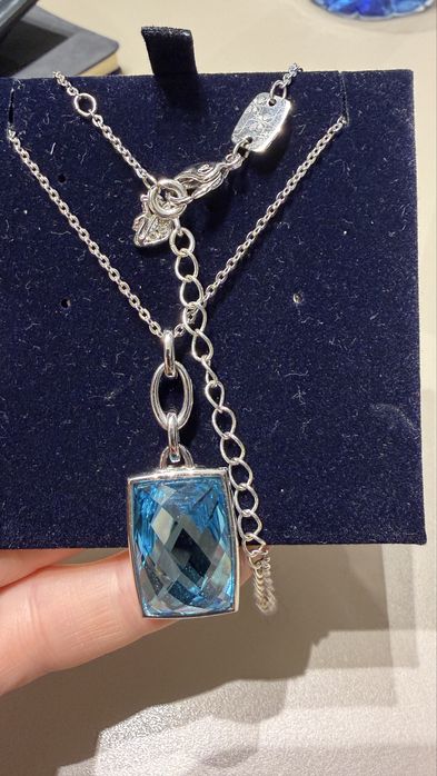 Colier+pandantiv Swarovski