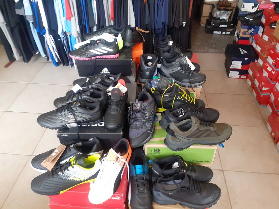 На едро оригинални маратонки и други спортни артикули