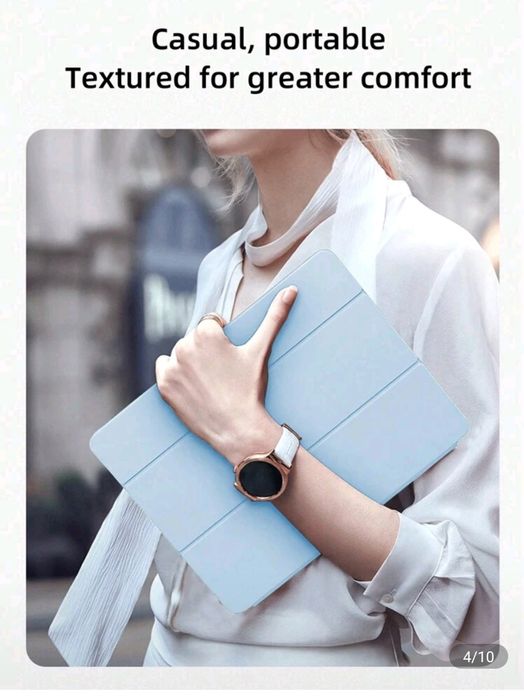 Pachet husa, pen și sticla protecție pentru iPad A16 - 2025 (a 11-a ge