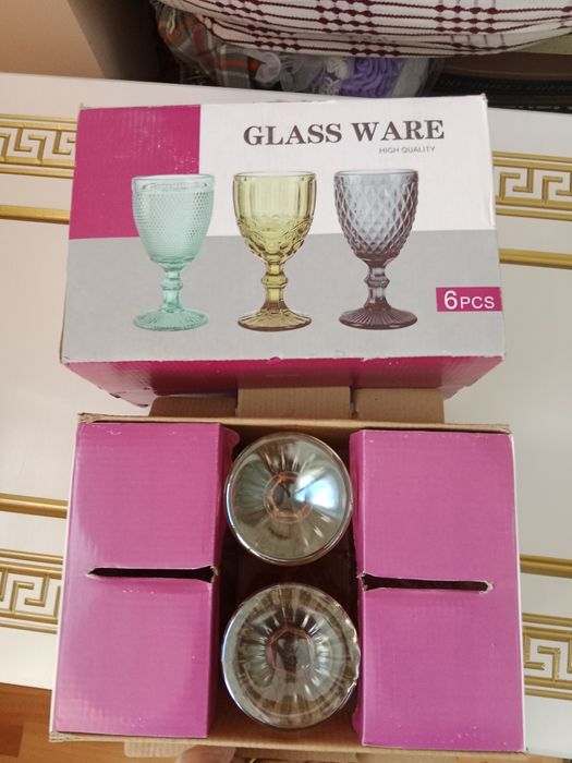 Набор бокалов и рюмок 6+6