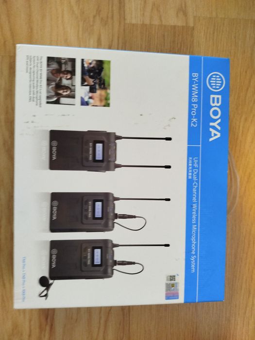 Microfon wireless Boya BY-WM8 pro-k2