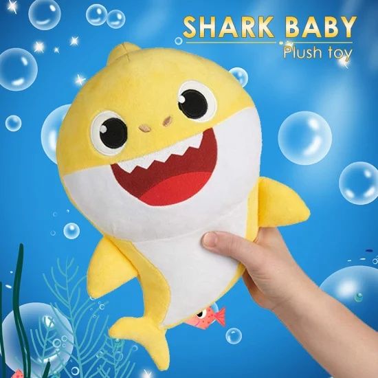 Baby shark tut tu tu игрушка акуленок осталось зелёный в наличии