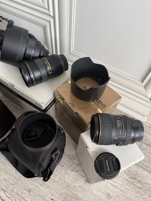Vand obiective foto Nikon si blituri sb-900