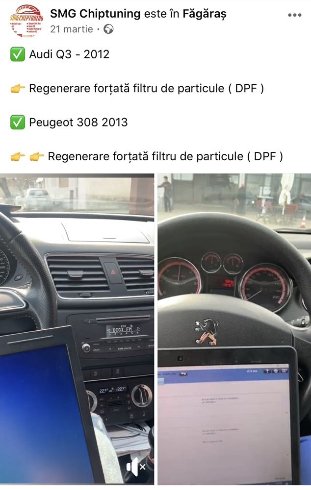 Diagnoza Auto/ Tester auto/ Regenerare fIltru de particule/ DPF/ Immo