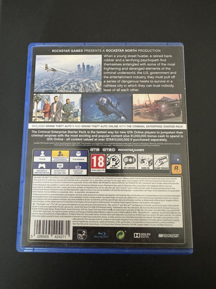 GTA 5 Premium Edition PS4