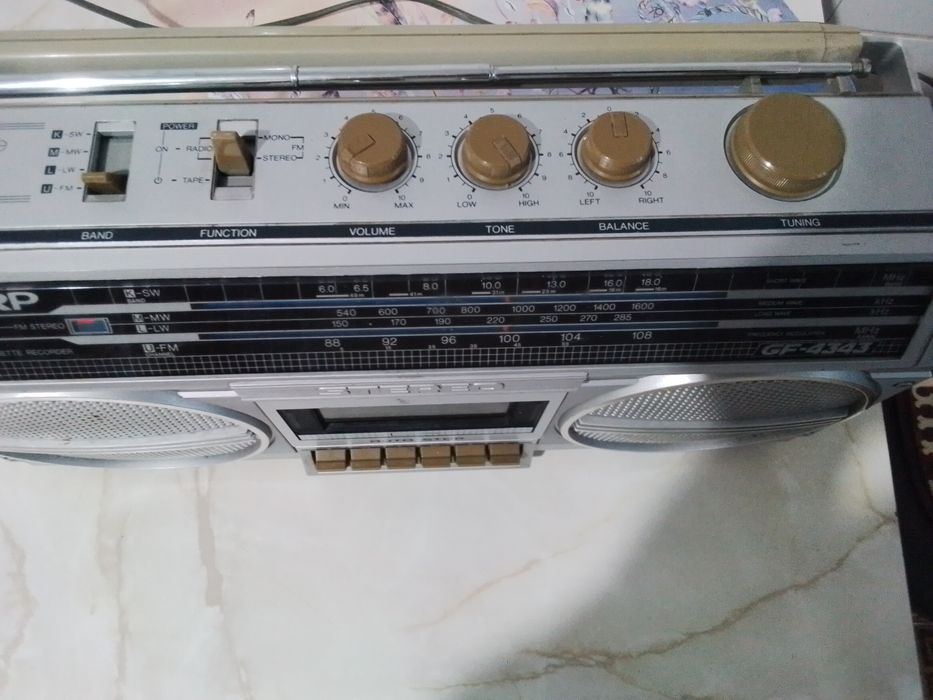 Radio, Casetofon Sharp GF4343,Astrosound si Philips.