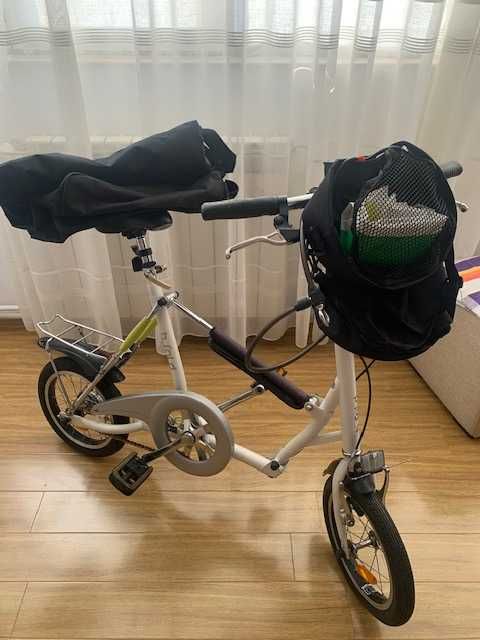 Vand bicicleta pliabila,b fold franta,putin rulata,nici 10 km.
