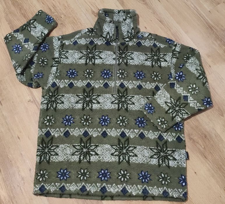 Bluza polar fleece groasă Jack Wolfskin mărimea XL