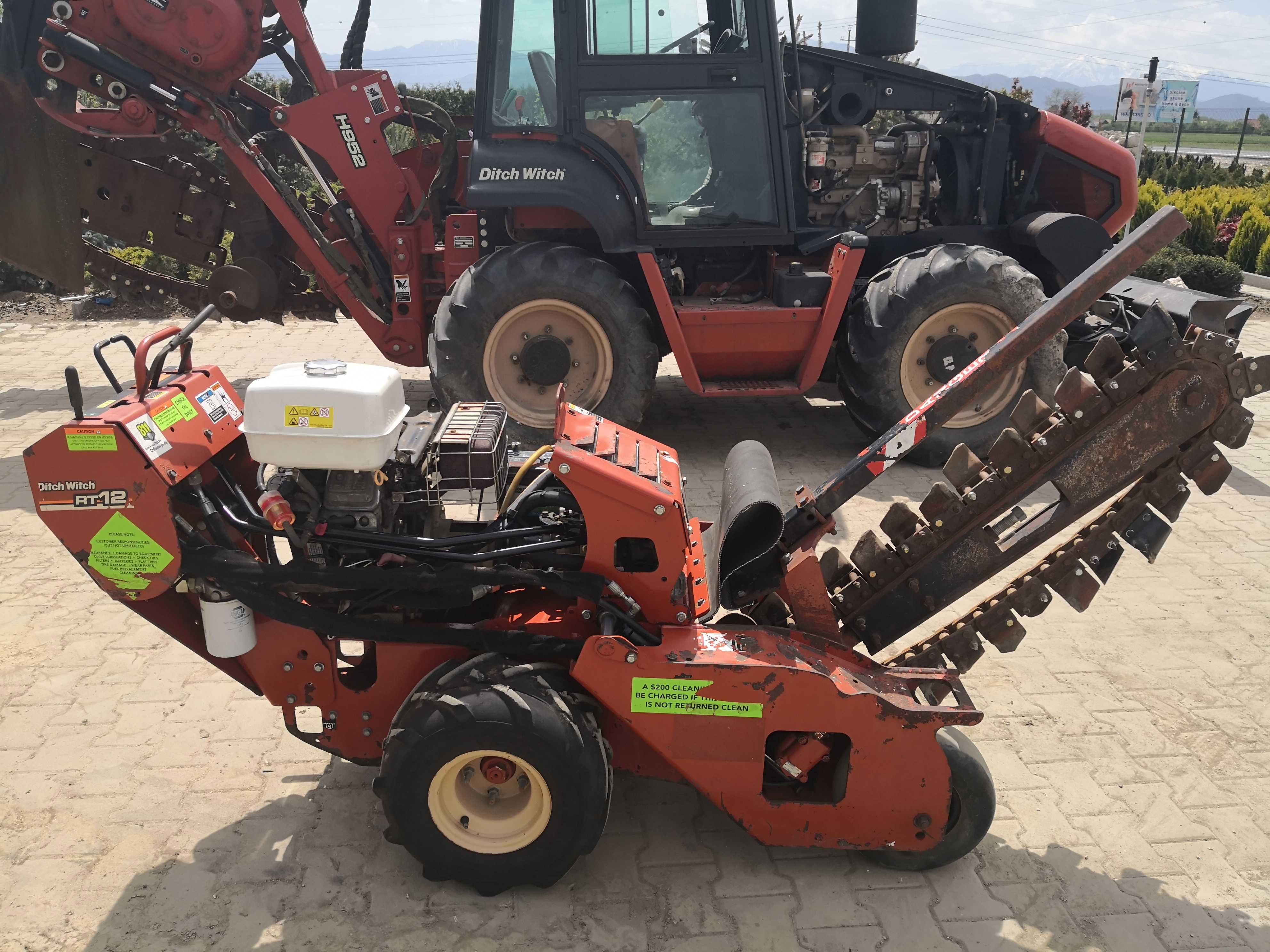 Vanzare/inchiriere/service  utilaje Ditch Witch ,Vermeer