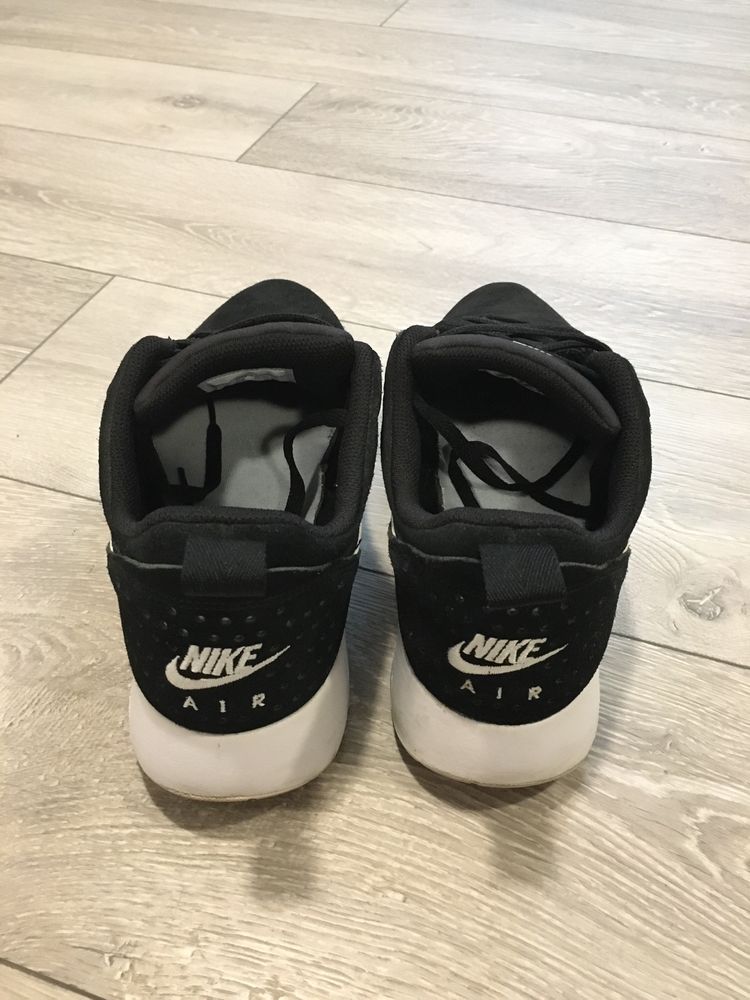 Vand adidasi Nike Air Max Tavas Piele Negru/Alb Originali