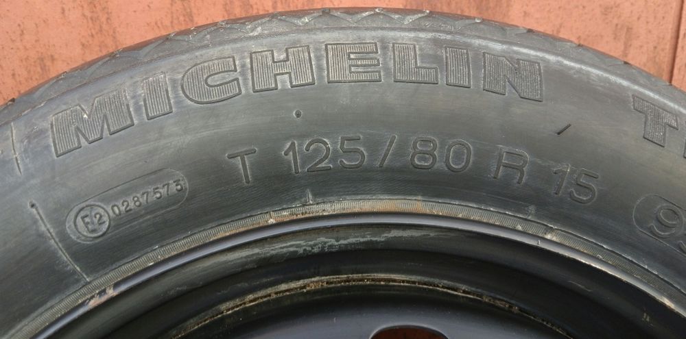 Резервна гума патерица 15 цола 4х98 58.1мм Fiat Alfa Lancia Фиат Bravo