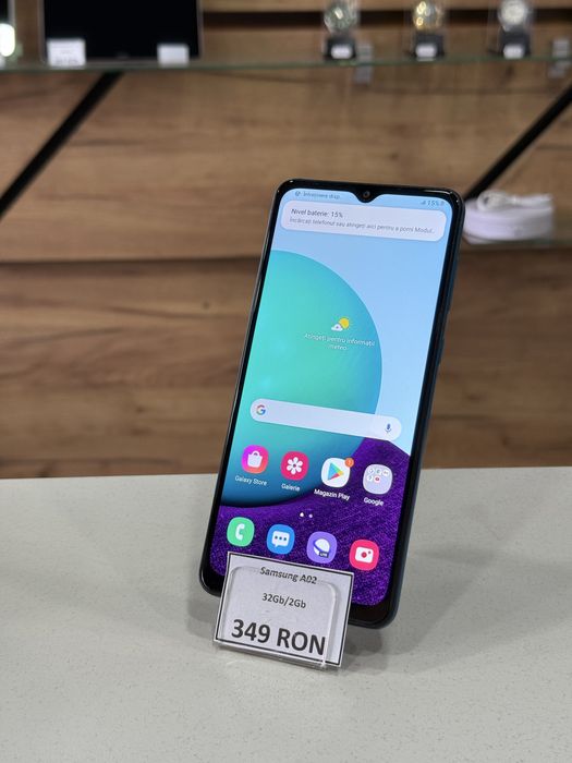 Samsung A02 Albastru, 32Gb/2Gb second hand